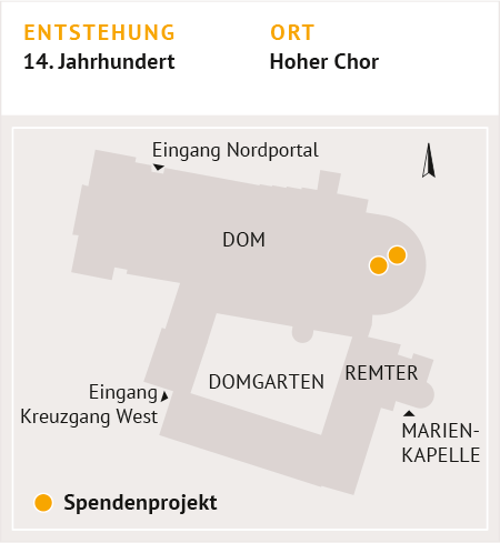 Entstehung: 14. Jahrhundert; Ort: Hoher Chor