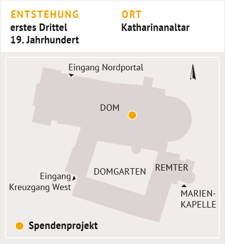 Entstehung: erstes Drittel 19. Jahrhundert; Ort: Katharinanaltar
